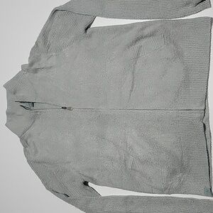 Barefoot Dreams Gray Soft Zip Up Cardigan Jacket M